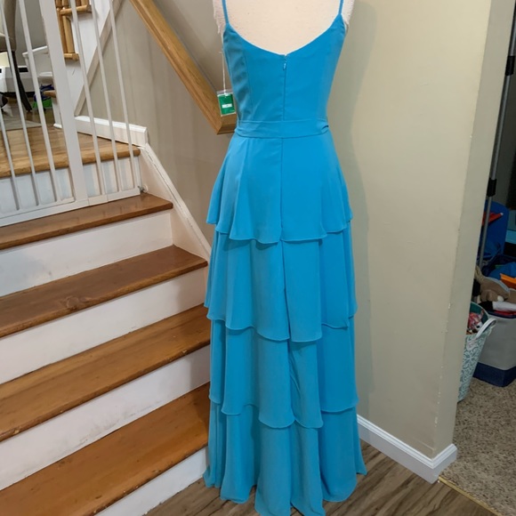Mori Lee 123 peacock size 10 - Picture 5 of 7